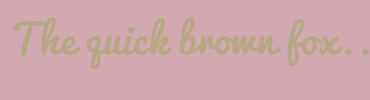 Image with Font Color B8A784 and Background Color D2A9B0
